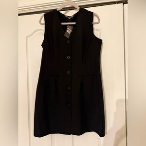 Sharagano Black Mini Dress